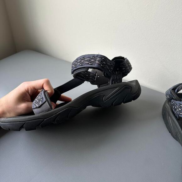 Grey Navy Teva Terra Fi 5 Tactical Utility Hiking Strap Sandals main image 4